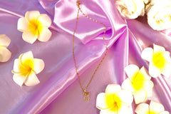 Sparkles4u Gold Teddy Bear Pendant Necklace with Crystal Charm, Cute Lightweight Jewellery for Women and Girls