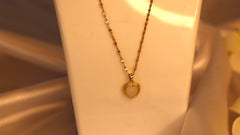 Sparkles4uWhite Heart Shape |  Pendant | Anti Tarnish | Waterproof Necklace for Her
